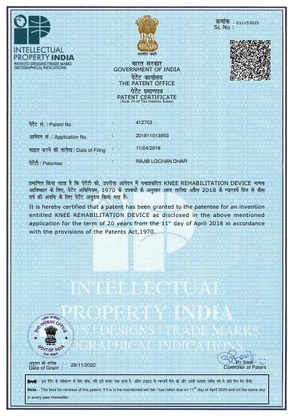 Patent Certificate-201811013850